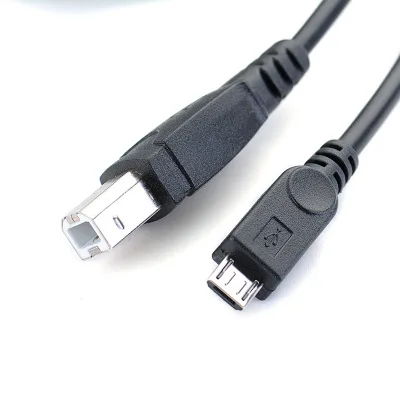 Кабель Micro USB со штекером на стандартный 2 0 Тип B для жесткого диска и сканера