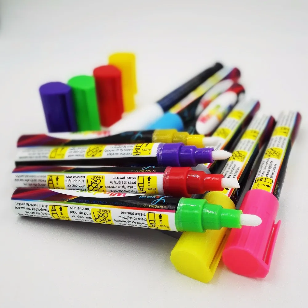 Buy 3PCS Color 6mm Erasable Chancery Whiteboard