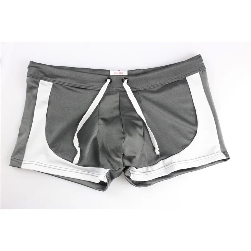 2018 New Mens Swim Briefs Boxer Shorts Boxers Underwear Men Brand Underpants Comfortable Breathable Male Panties #2J19 (34)