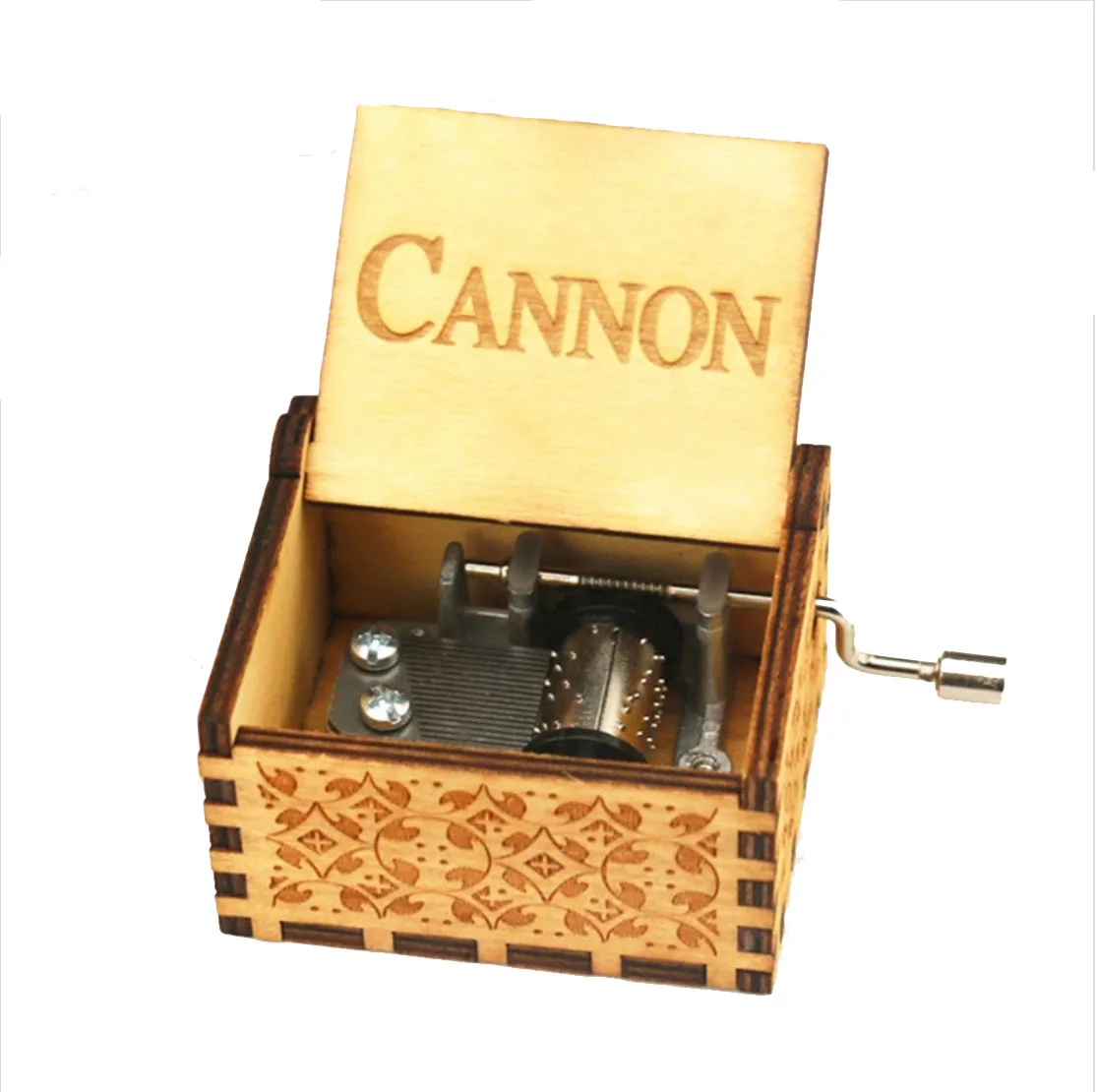 

Hand Crank Game of Thrones Wooden Music Box Beauty and The Beast Star Wars Christmas Gift, New Year Gift, Birthday Gift