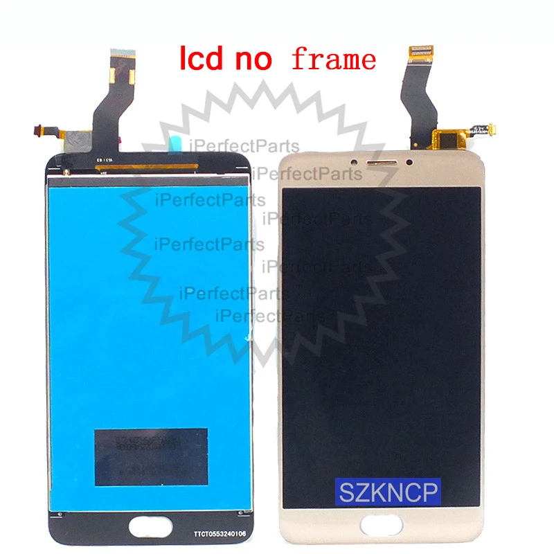 ЖК дисплей Meizu m3 note L681H дигитайзер сенсорного экрана запасные части для сотового