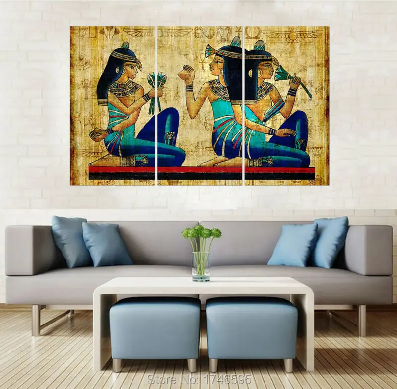 Egyptian Hieroglyphics Papyrus-1