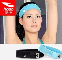 Hosa sports headband yoga sweat absorbing belt Women bandanas hair accessory tenfolds