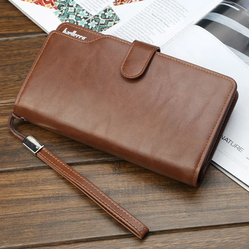 2019 Baellerry Pu Leather Wallet Luxury Brand Men Wallet Money Cell Phone  Women Purse