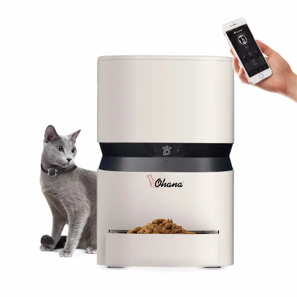8l Automatic Pet Feeder Usb Charge Capacity Smart Keep Puppy Dog