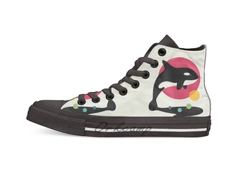 

Jump Over Novelty Design Casual Canvas Shoes Custom shoes Drop Shipping