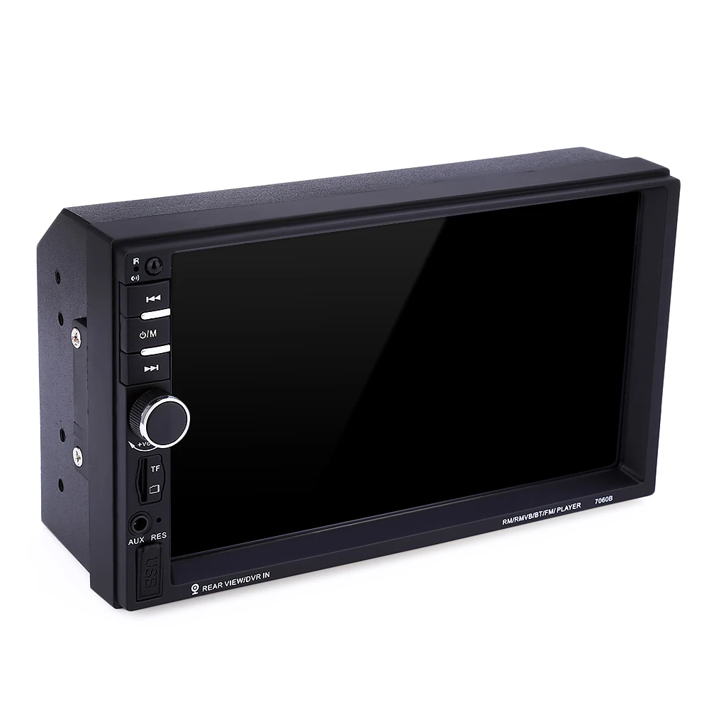 7060B 2 Din Автомобильный Радио Bluetooth Авто аудио стерео плеер с 7 дюймовым сенсорным