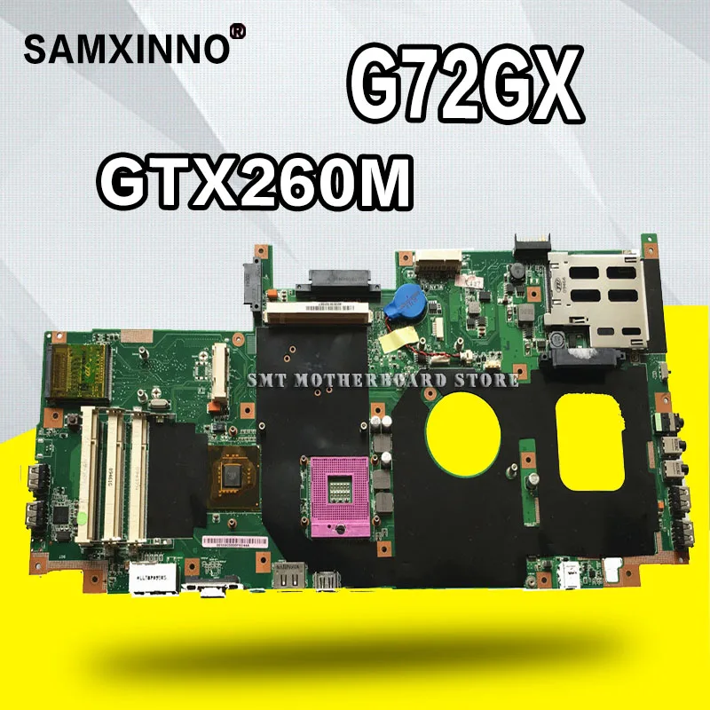 G72GX материнская плата для ноутбука REV 2 0 GTX260M For Asus G72G G71G G71GX тестовая тест на