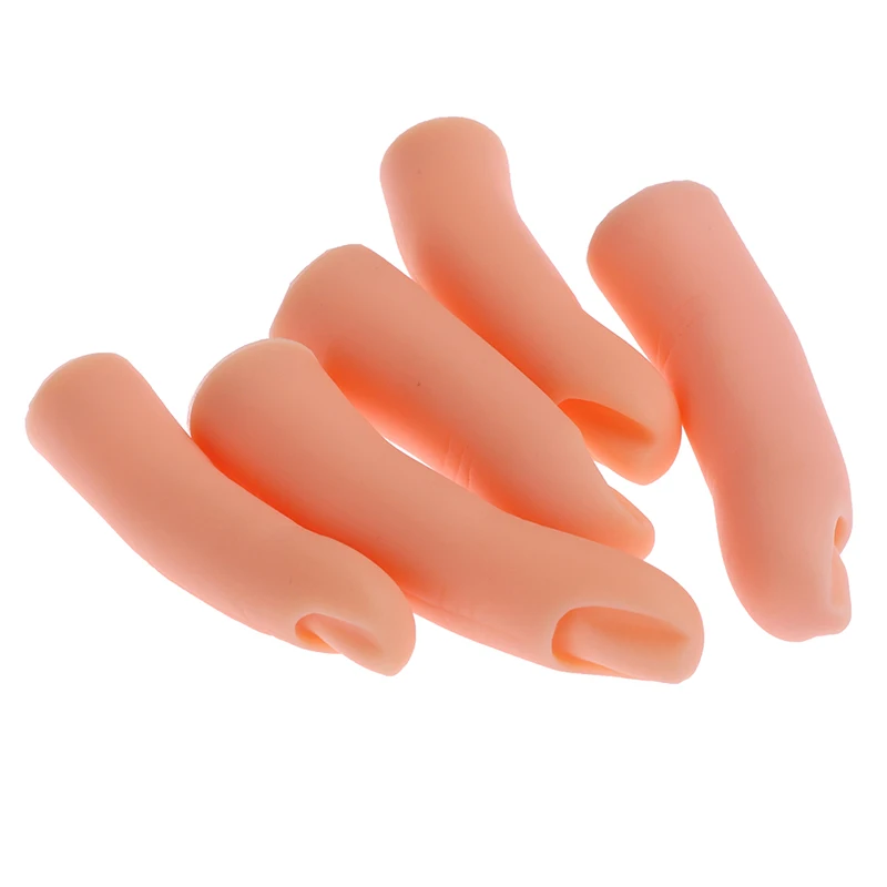 

5Pcs/set Practice Training Finger Model For Acrylic Gel Manicure Salon Tools Nail Art Trainer