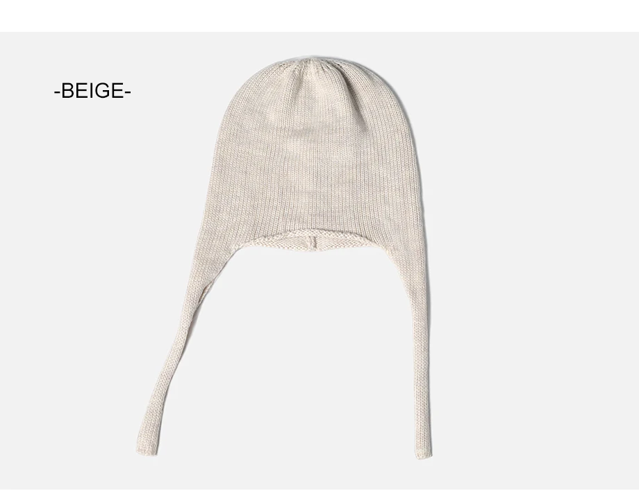 Kids Hat Children Cute Warm Beanies Protect The Ears Hats 2019 New Winter Autumn Boys Girls Wool Knit Beanie Baby Hat Unisex Cap (8)