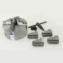 4 самоцентрирующаяся челюсть токарный патрон фрезерный сверлильный инструмент с ЧПУ 130 мм Тянь пай