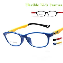 Оптическая детская Весенняя оправа для очков для мальчиков и девочек, овальная Гибкая оправа для очков Rx, оправа для очков для мальчиков и девочек
