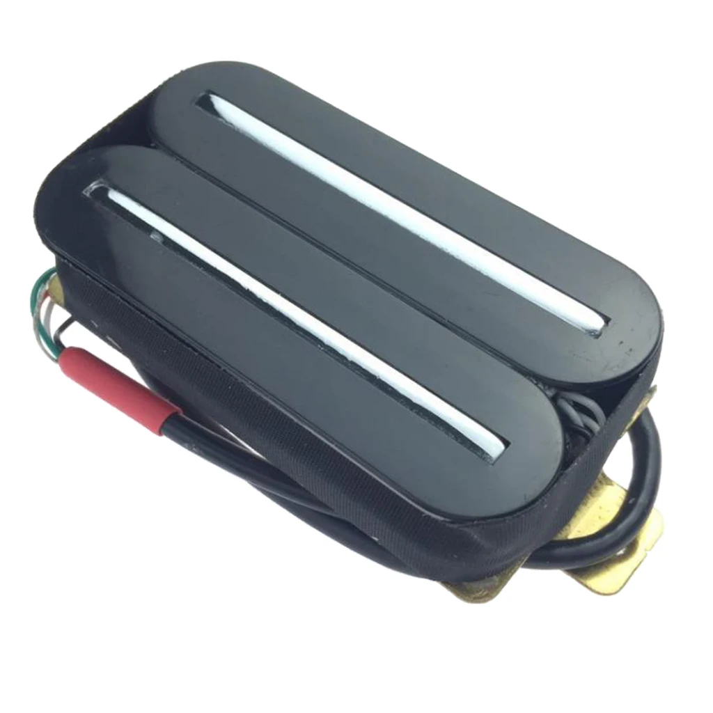 Электрогитара мост Humbucker двойной Железнодорожный пикап медная пластина