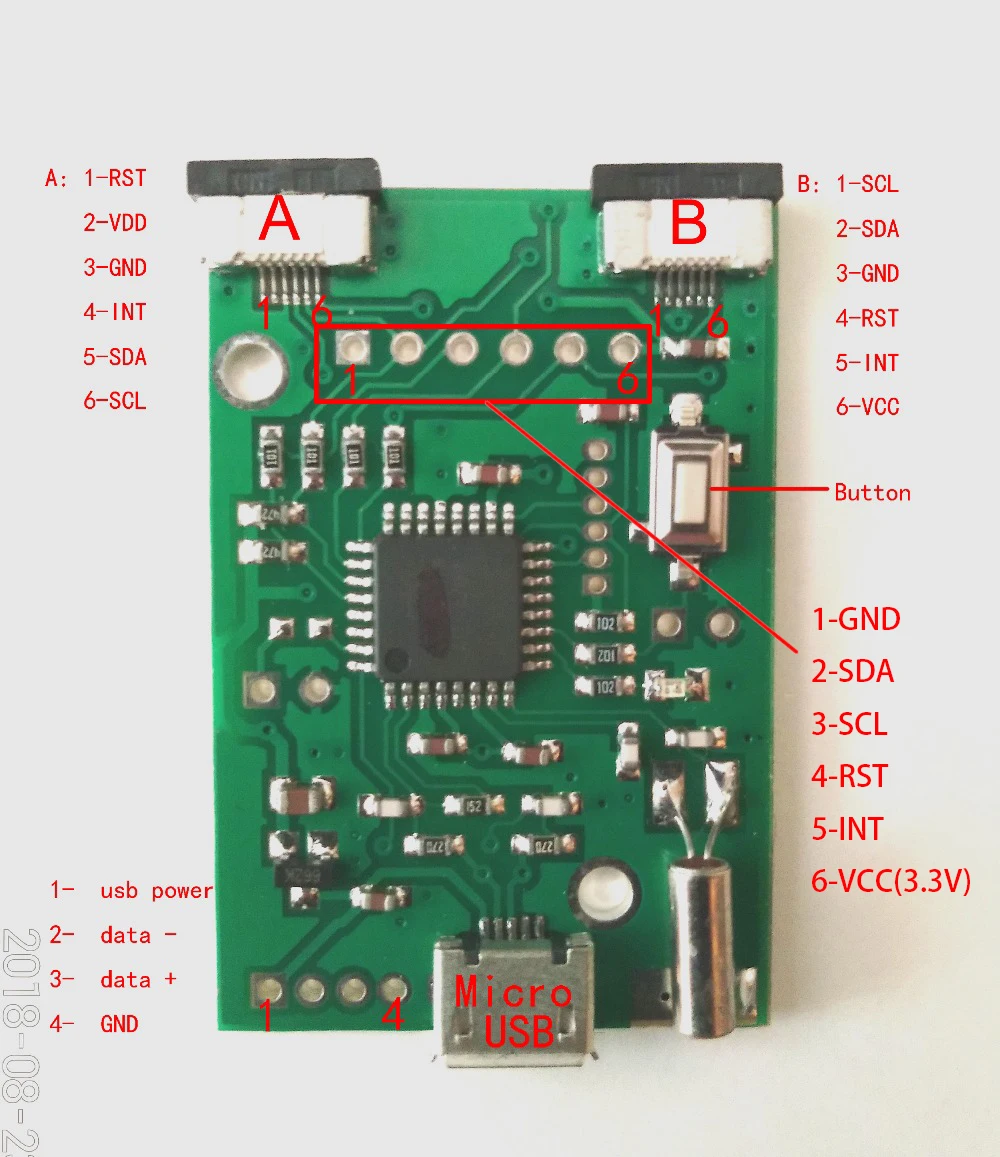 Емкостный сенсорный контроллер IEC к USB контроллер GT911 GT928 GT9271 FT5X06 CT363 Поддержка Android(телефон) Raspberry Pi Win7 10