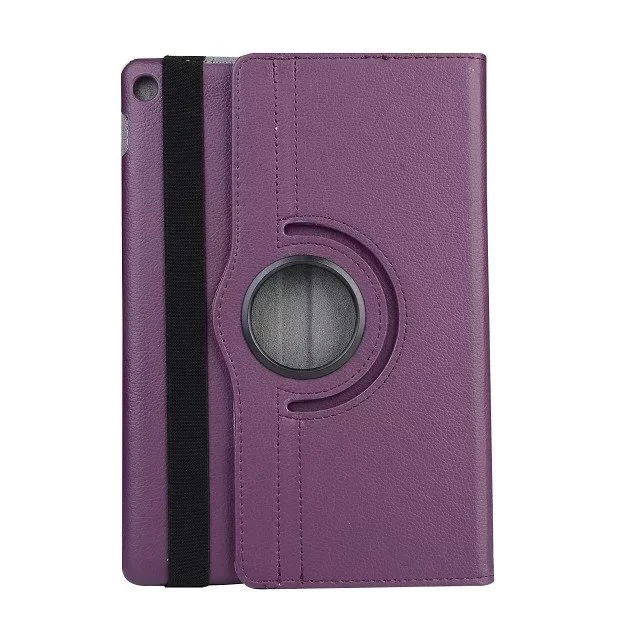 360 градусов вращающийся чехол с текстурой Личи Чехол-книжка с подставкой из искусственной кожи чехол КРЫШКА ДЛЯ ASUS Zenpad 10 Z300 Z300C Z300CL Z300CG Z301MFL Z301ML Z301 - Цвет: Purple