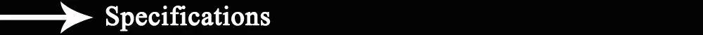 Specifications