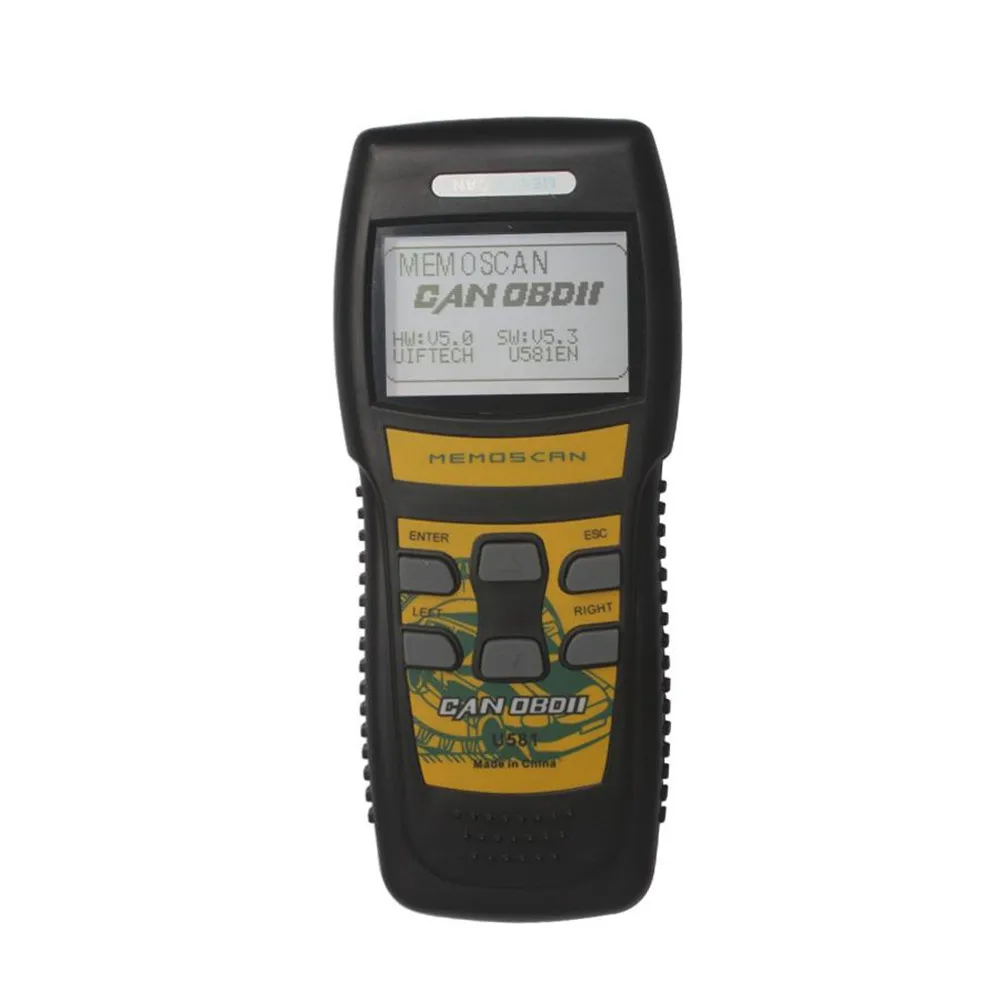 

Memoscan U581 CAN OBD II LIVE DATA OBD2 Can-Bus Code Reader Multi-Language Avaliable Choose