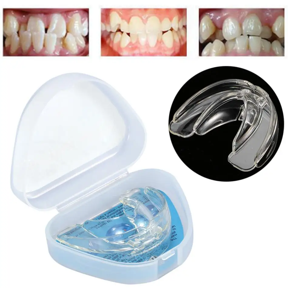 Invisible Orthodontic Braces Dental Mouthguard Straighten Teeth Tray