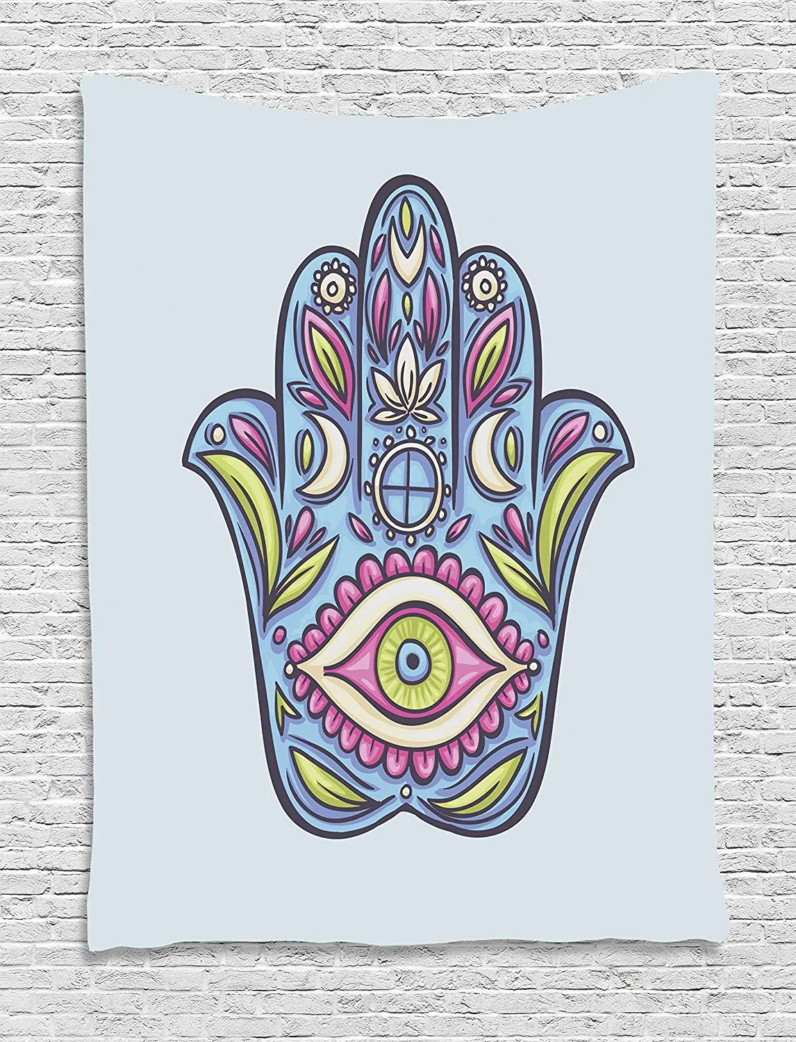 Evil Eye Tapestry Doodle Hamsa Hand Symbol Traditional All Seeing Evil Eye Tapestry Doodle Hamsa Hand Symbol Traditional All Seeing