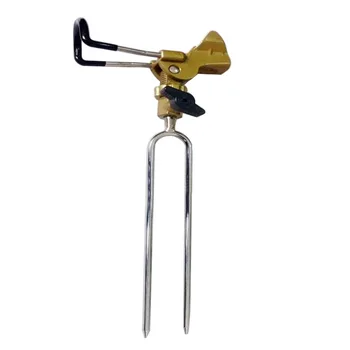 

Adjustable Ground Fishing U Rod Holder Rests Support Stand Fishing Pole Holders