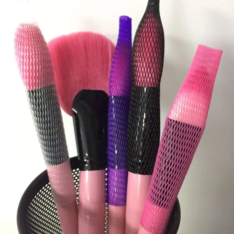 100 pcs Makeup Brushes Net Protector Guard Elastic Mesh Beauty Make Up