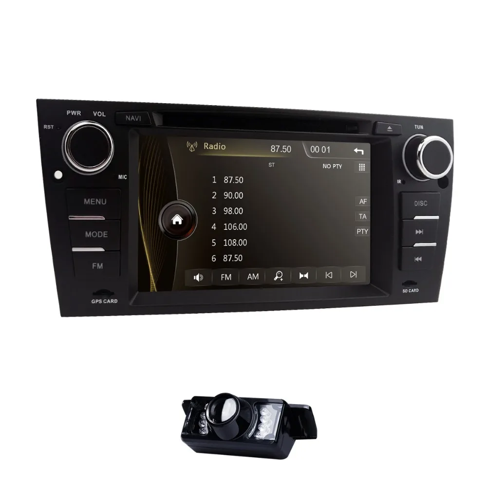 Cheap 7"Double 2Din Car Stereo DVD Player Navigation for BMW E90 with GPS,Bluetooth,DAB,USB,SD,DTV SWC RDS AM/FM CAM MirrorLink map CD 2