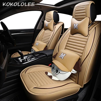 

KOKOLOLEE pu car seat cover for chrysler 300c voyager citroen c3 c4 c5 c elysee berlingo auto accessories car-styling car seats