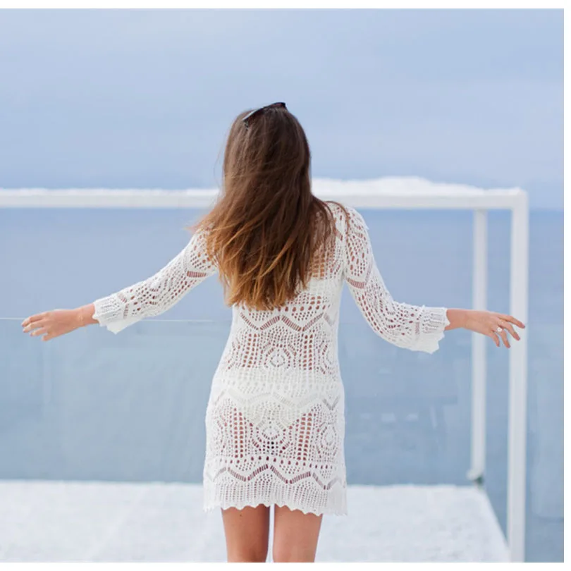 dress crochet beach 811