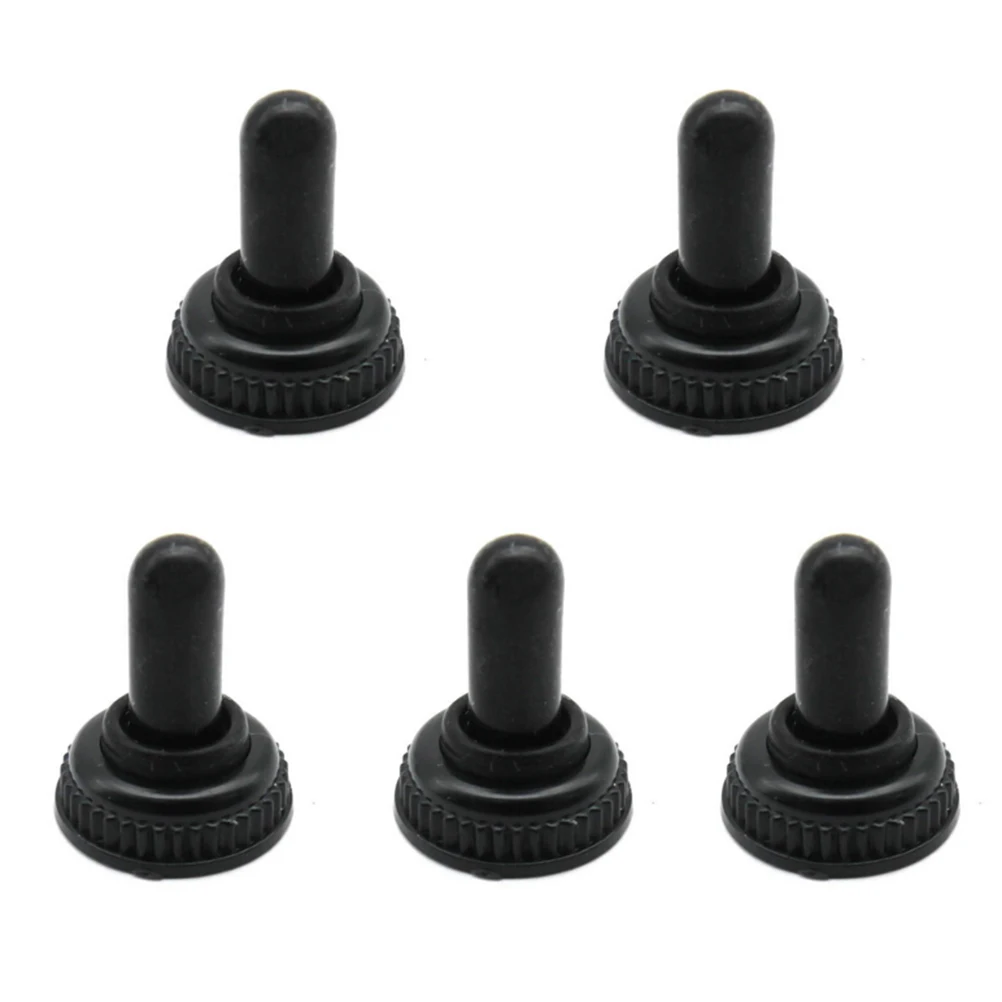 

10pcs 6mm Rubber Waterproof Cover Hat Boot Cap Dust Proof Water Proof Protect For Mini Toggle Switch