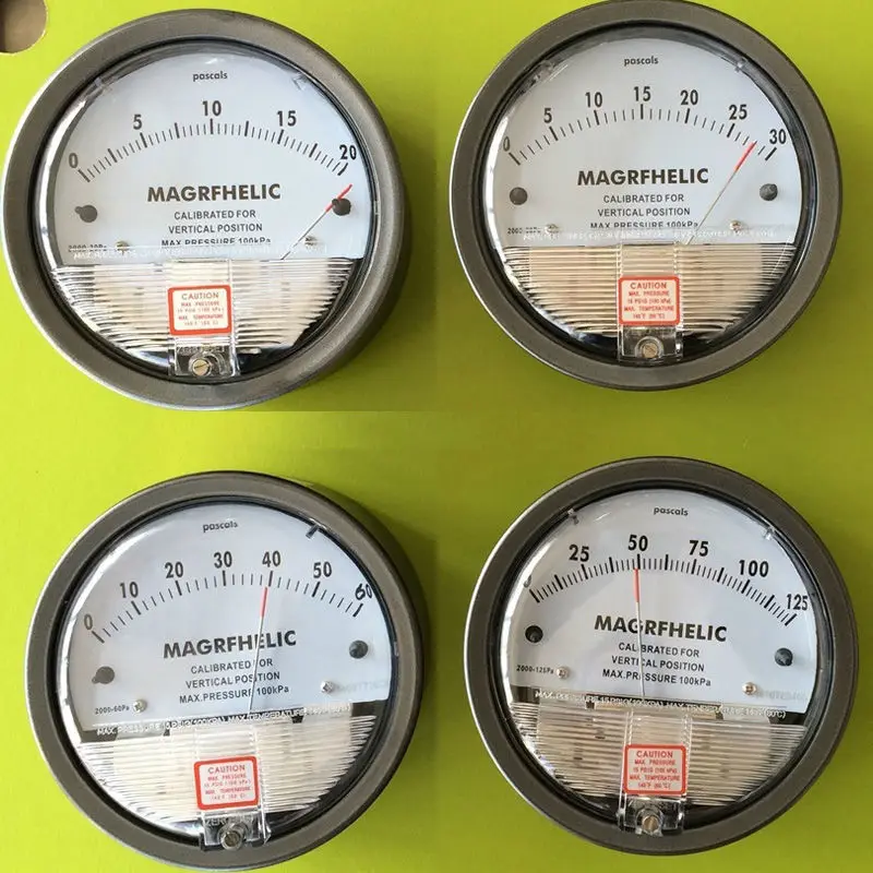 

Digital Analog differential manometer gas,digital manometer gauge air 0-125pa
