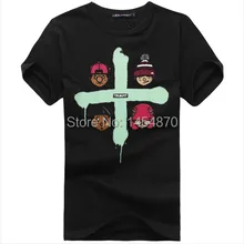 Новая мода 3D Готический крутой lilwayne рок брендовая Футболка Высокое качество фитнес хлопок хип хоп скейтборд панк