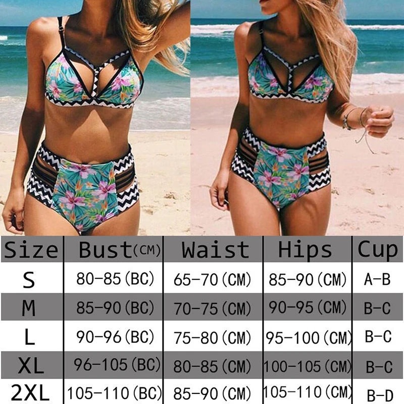 Комплект женского нижнего белья с чашками пуш ап и высокой талией|underwear sets for