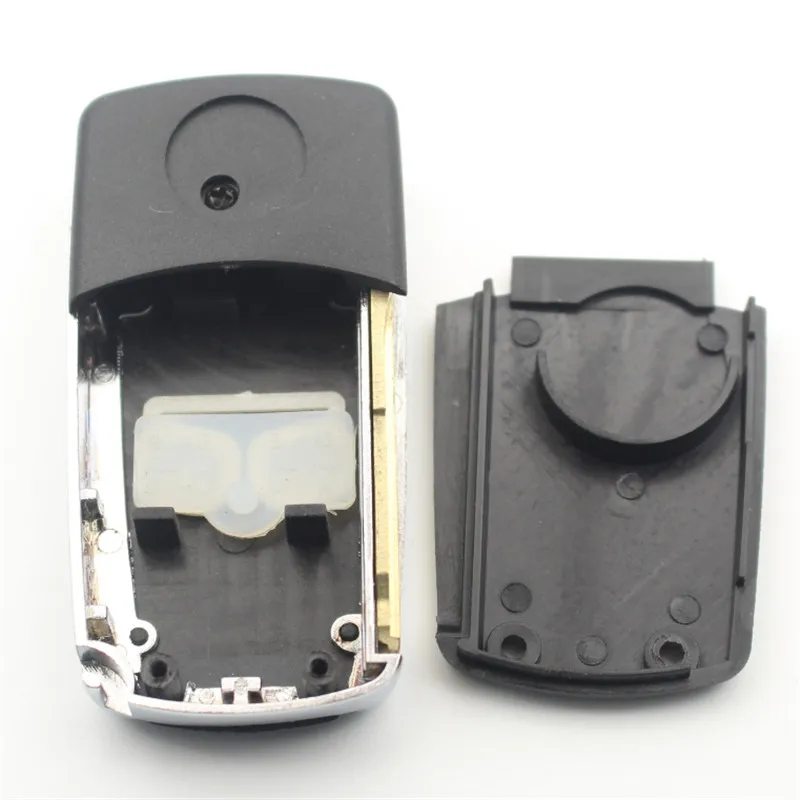 XIEAILI OEM 2 кнопки модифицированный Флип складной пульт дистанционного ключа чехол
