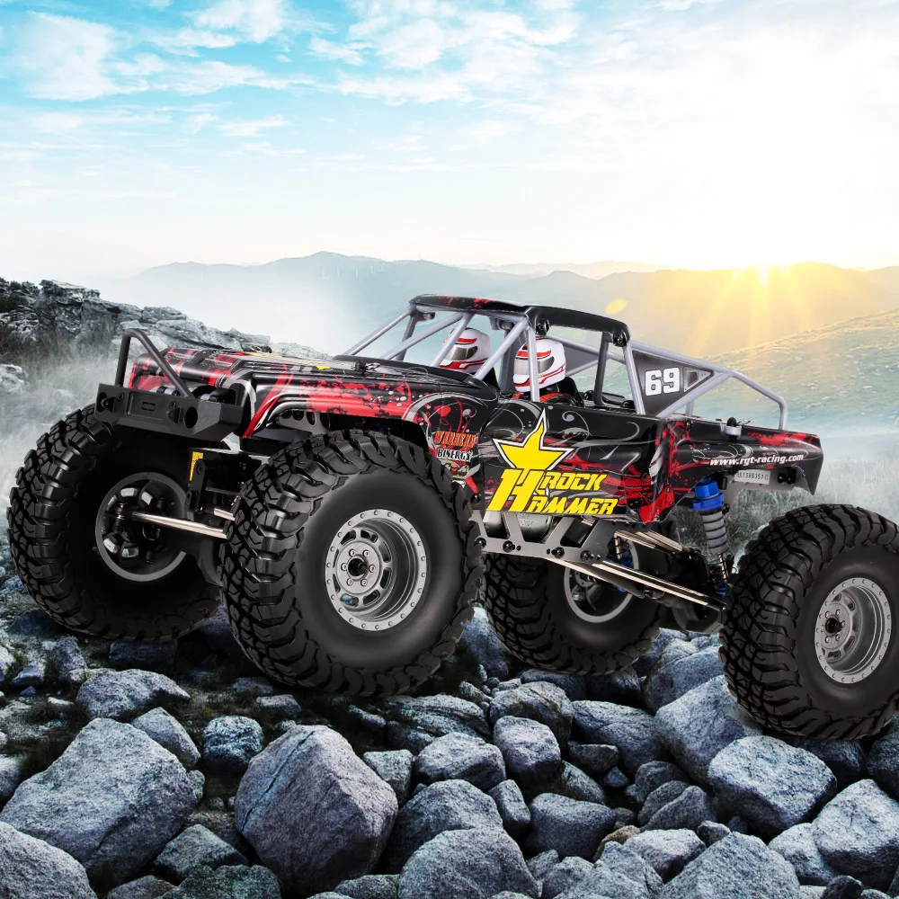 

18000 2.4GHz 1/10 RC Car 4WD Racing Car Off-road Rock Crawler Remote Control Toys Radio Controlled Cars Toys For Boys Kids