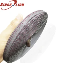 7 P плоский кабель UL2468 26AWG светодиодный экран дисплея 2,54 мм красная и белая лента ПВХ кабель ПВХ луженая медная линия передач