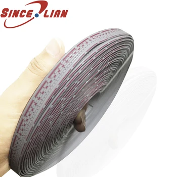 

7P Flat Ribbon Cable UL2468 26AWG LED Display Screen 2.54mm Red And White PVC Ribbon Cable PVC Tinned Copper Transmission Wire