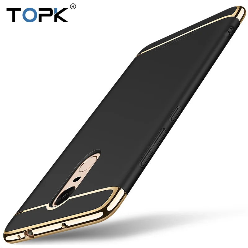 Xiaomi Redmi Note 3 Pro Case , Topk Luxury Metal plating Shockproof