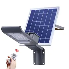 50 Вт светодиодный солнечный свет удаленного Управление Водонепроницаемый уличный фонарь огни безопасности лампы для наружного сад Уолл-стрит