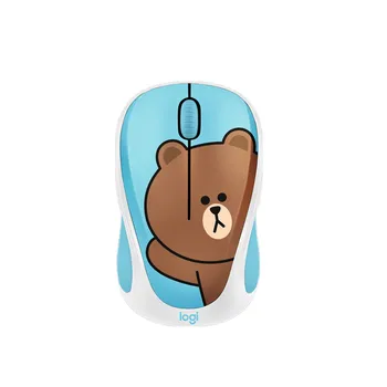 

Original Logitech LINE FRIENDS Wireless Mouse Optical Mouse Super Cute Optical sensor Office &Home Computer Mini Mouse