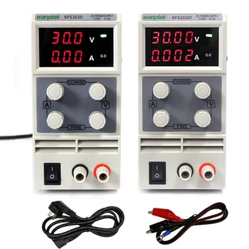 

KPS303D/DF 30V3A Mini Adjustable Double Display DC Power Supply For Phone Laptop Repair Test Switch DC Regulated Power Supply