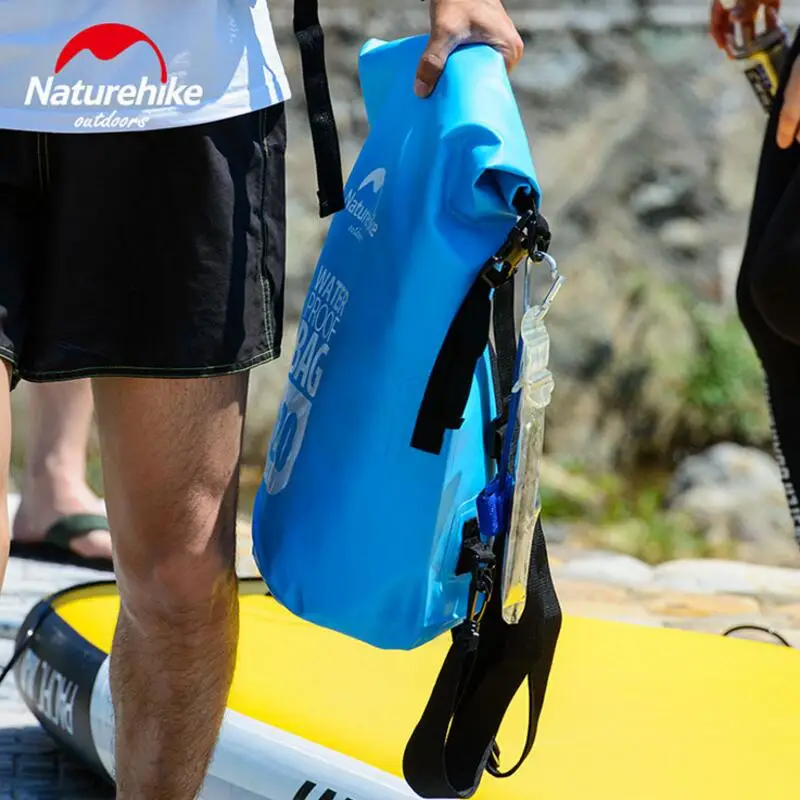 Naturehike 20L 30L Waterproof dry Bag Beach sport Swimming Storage Bag men women's backpack outdoor FS16M030-L
