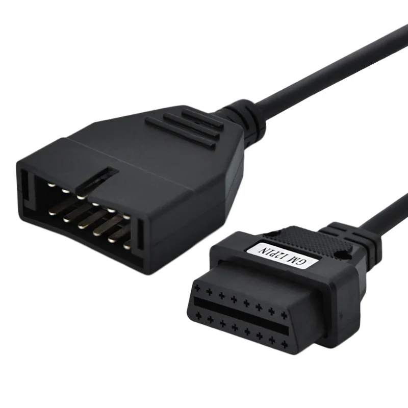 Кабельный разъем OBD2 для G M 12 Pin 16 диагностический инструмент адаптер с бесплатной