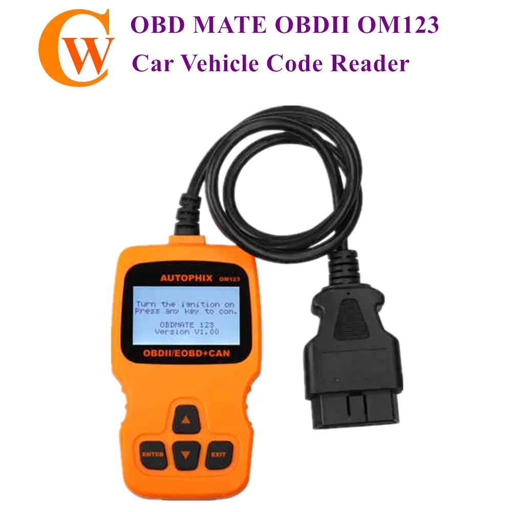 Автомобильный считыватель кодов OBDMATE OM123 OBDII автомобильный диагностический