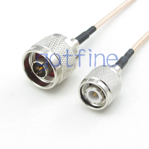 

20inch N male plug to TNC male plug RF adapter connector 50CM Pigtail coaxial jumper cable RG316 extension cord