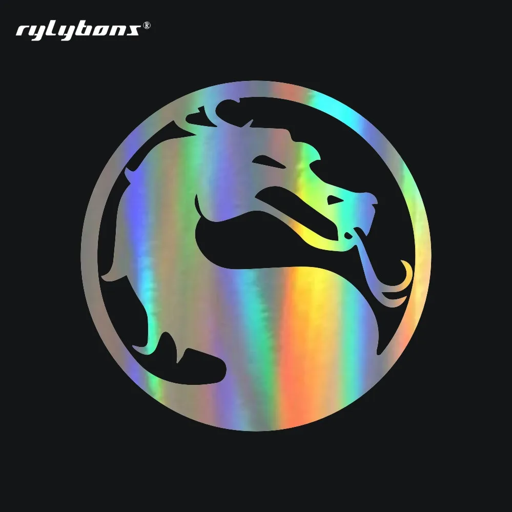 Rylybons 2 я половинная Цена китайские наклейки с драконом и для автомобиля Стайлинг