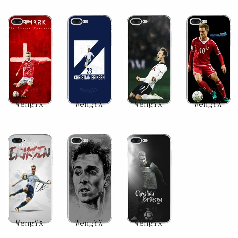 

footballer Christian Eriksen poster Soft case For Xiaomi Mi 8 SE Pro A2 Lite 6X Mix Max 3 Redmi S2 6A Note 6 pro Pocophone F1