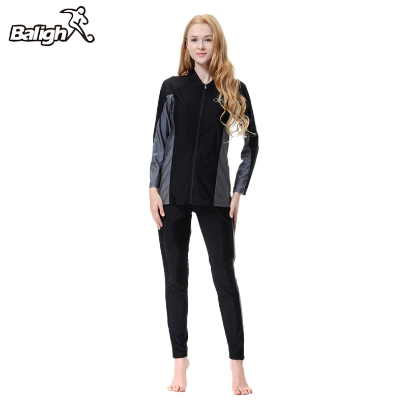 

Balight Muslim Swimsuit 3pcs/set Ladies' Swimwear Modest Swimwear Muslim Swimming Clothes