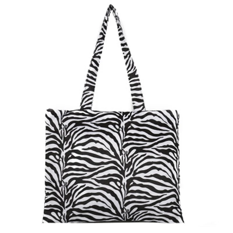 

Pure Cotton Leopard Print Canvas Bag Fashion Ladies Shoulder Large capacity Handbags Totes Women Sisters Confidante Gift Bags