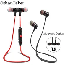 Bluetooth Earphones Wireless Magnetic Earphones Sports Stereo Earbuds Noise Reduction Earphones with Microphone Headsfree