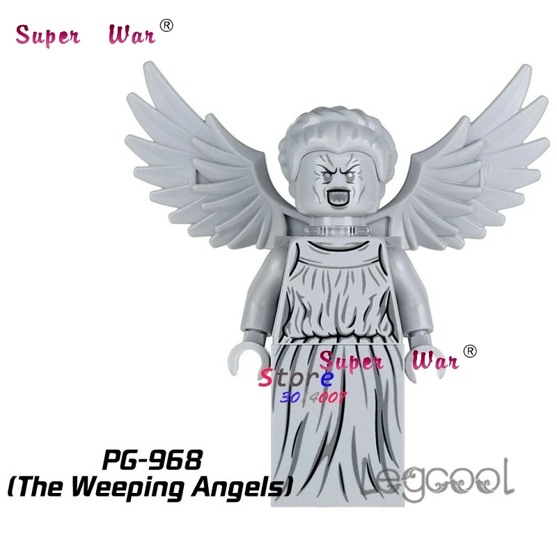 

1PCS model building blocks action figures starwar superheroes The Weeping Angels Mini Dolls party series toys for children gifts
